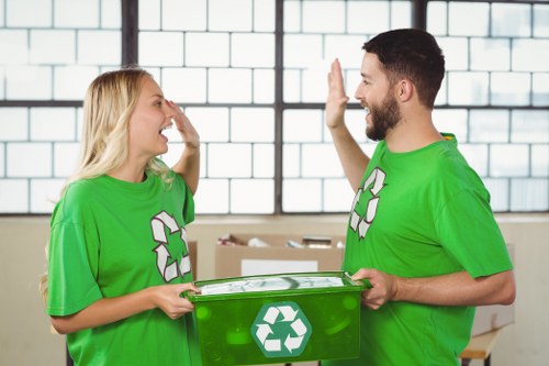 Community recycling center in Manor Park